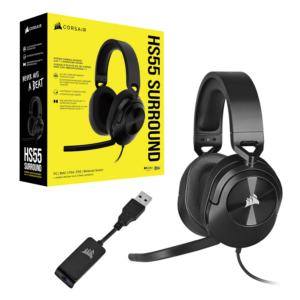 Corsair HS55 Surround Wired Gaming Headset - Carbon Black image 4