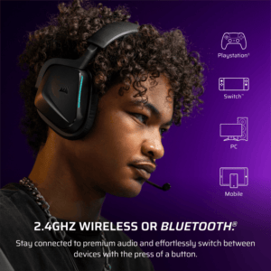 CORSAIR VOID WIRELESS v2 Gaming Headset - Carbon image 12