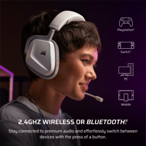 CORSAIR VOID v2 WIRELESS Gaming Headset - White image 7