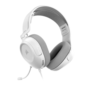 Corsair HS35 v3 Wired Gaming Headset - White image 2