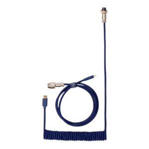 Keychron Coiled Aviator Blue Cable image 2