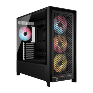 Corsair FRAME 5000D RS ARGB High-Airflow Mid-Tower PC Case - Black image 1