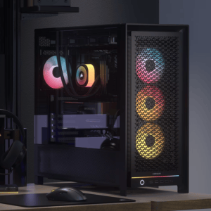 Corsair FRAME 5000D RS ARGB High-Airflow Mid-Tower PC Case - Black image 6