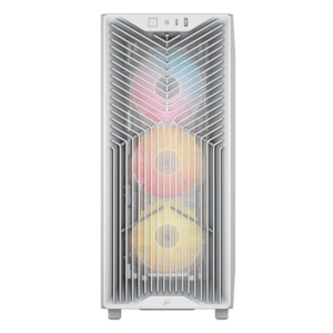 Corsair 3200D RS ARGB Mid-Tower PC Case – White image 2