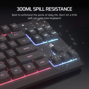 Corsair K55 CORE TKL RGB Gaming Keyboard image 4