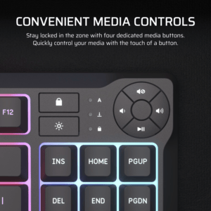 Corsair K55 CORE TKL RGB Gaming Keyboard image 7