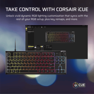 Corsair K55 CORE TKL RGB Gaming Keyboard image 8