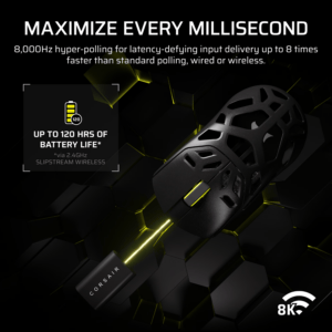 Corsair SABRE v2 PRO WIRELESS MAGNESIUM ALLOY 33000 DPI Gaming Mouse – Black image 7