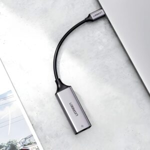 UGREEN CM199-50737 Type-C to Gigabit Ethernet Adapter - Silver image 5