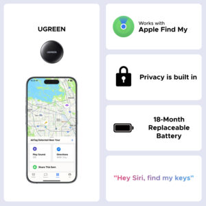 UGREEN FineTrack Mini Smart Finder for Apple Devices image 9