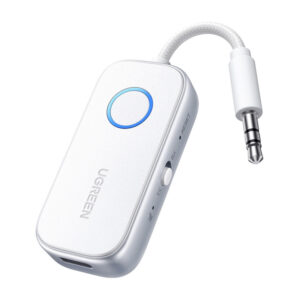 UGREEN 3.5mm Bluetooth 5.4 Audio Receiver/Transmitter - White image 1