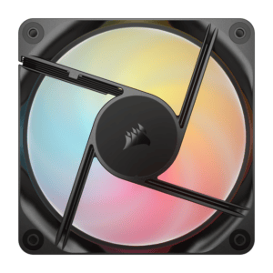 Corsair RS120-R ARGB 120mm PWM Reverse Fans Triple Pack - Black image 3