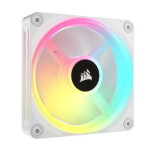 Corsair iCUE LINK QX120 RGB 120mm PWM PC Fan Expansion Kit - White image 1
