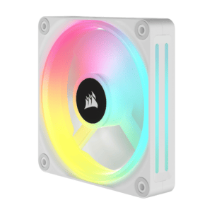Corsair iCUE LINK QX120 RGB 120mm PWM PC Fan Expansion Kit - White image 2