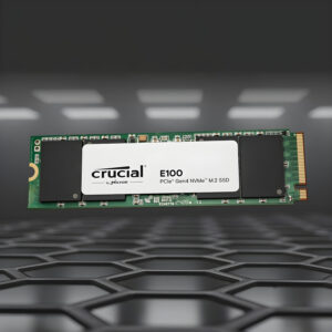 Crucial E100 480GB PCIe Gen4 2280 NVMe M.2 SSD image 3