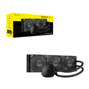 Corsair NAUTILUS 360 RS Liquid CPU Cooler - Black image 6