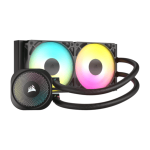 Corsair NAUTILUS 240 RS ARGB Liquid CPU Cooler - Black image 1