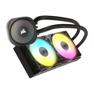 Corsair NAUTILUS 240 RS ARGB Liquid CPU Cooler - Black image 2