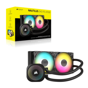 Corsair NAUTILUS 240 RS ARGB Liquid CPU Cooler - Black image 6