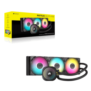 Corsair NAUTILUS 360 RS ARGB Liquid CPU Cooler - Black image 6