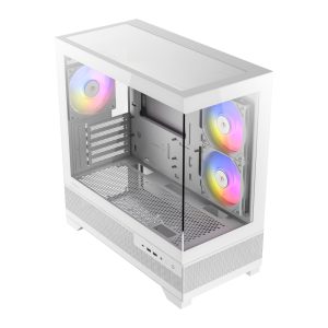 Antec CX500M Micro-ATX | ITX RGB Mini-Tower Gaming Chassis Type-C - White image 5