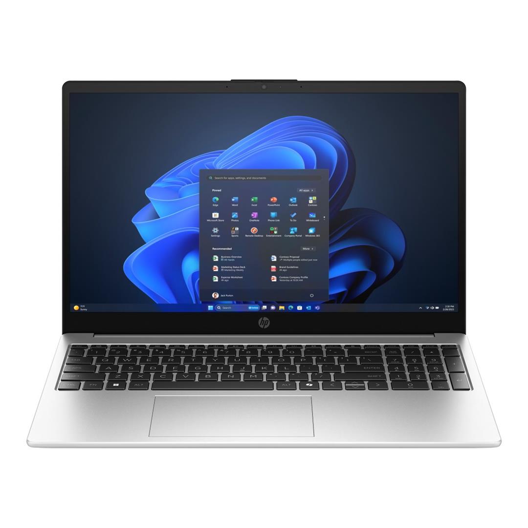 HP 255R G10 15.6-inch FHD Laptop - AMD Ryzen 5 7535U 512GB SSD 8GB RAM Win 11 Home Silver