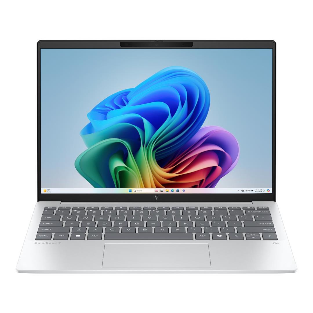 HP OmniBook 7 Aero 13-bg1003ni 13.3-inch WQXGA Next Gen AI Laptop - AMD Ryzen 7 350 1TB SSD 32GB RAM Win 11 Home Glacier Silver