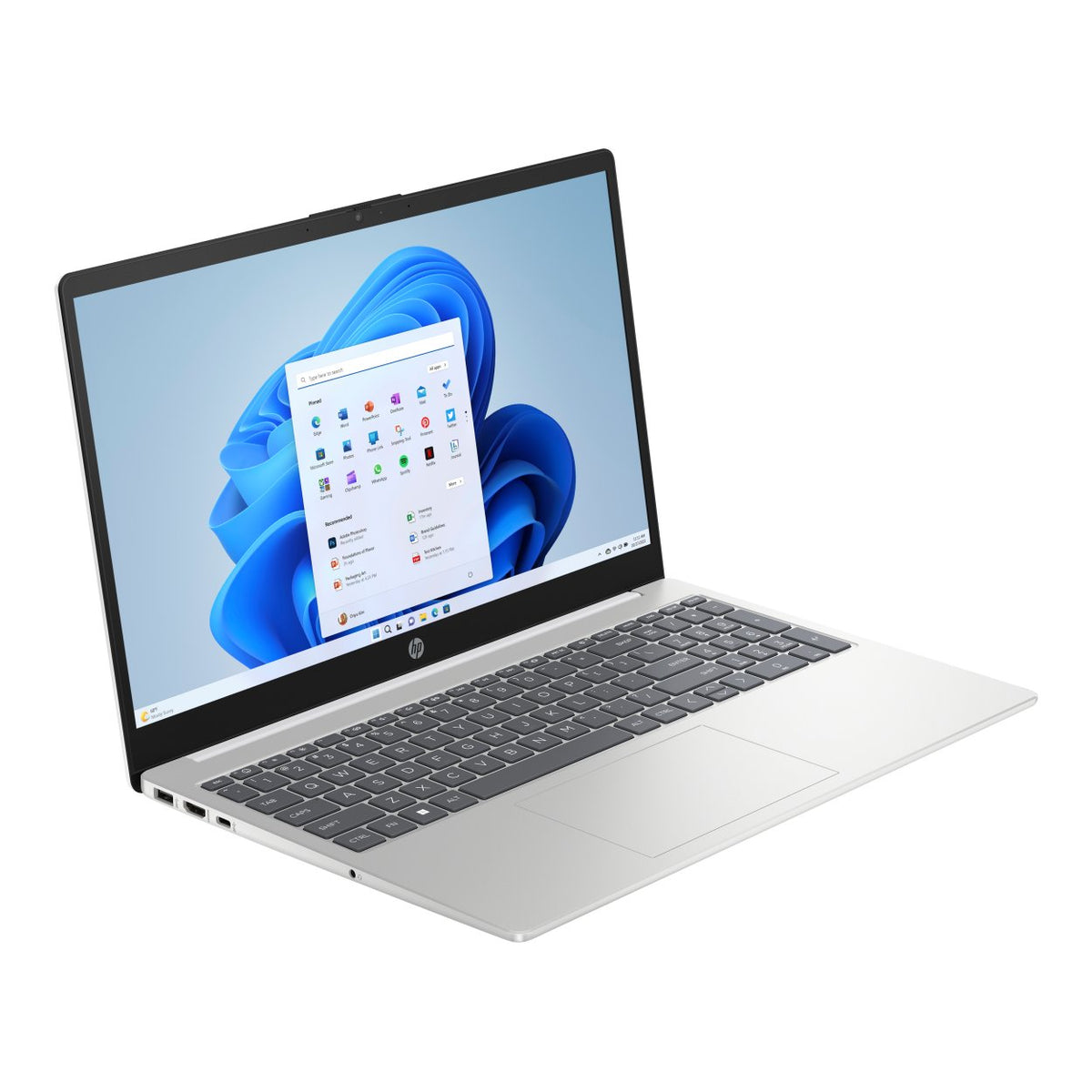 HP 15-fc0047ni 15.6-inch FHD Laptop - AMD Ryzen 7 7730U 512GB SSD 8GB RAM Win 11 Home Diamond White image 4