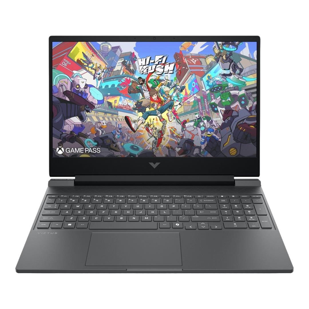 HP Victus Gaming 15-fb3018ni 15.6-inch FHD AI Laptop - AMD Ryzen 5 8645HS 512GB SSD 8GB RAM RTX 4050 Win 11 Home