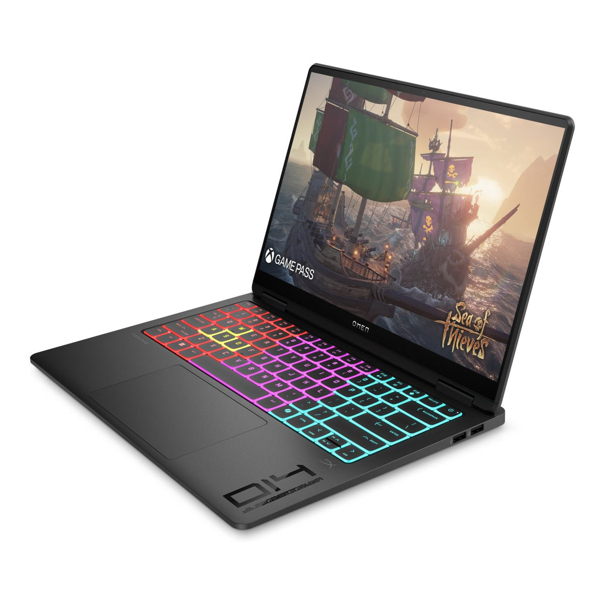 HP OMEN Transcend 14-fb1004ni 14-inch 3K OLED AI Laptop - Intel Core Ultra 7 255H 1TB SSD 32GB RAM RTX 5060 Win 11 Home image 3