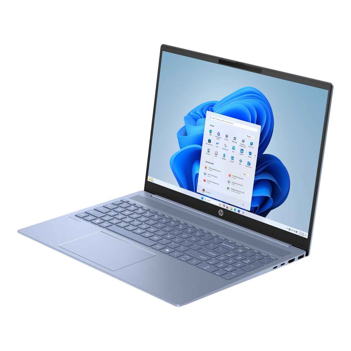 HP OmniBook 5 16-af1008ni 16-inch 2K AI Laptop - Intel Core Ultra 5 225U 512GB SSD 16GB RAM Win 11 Home Sky Blue image 3