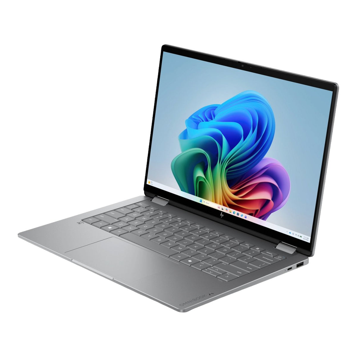 HP OmniBook X Flip 14-kb0007ni 14-inch 2K Next Gen AI 2-in-1 Laptop - Intel Core Ultra 7 355 512GB SSD 16GB RAM Win 11 Home Meteor Silver image 5
