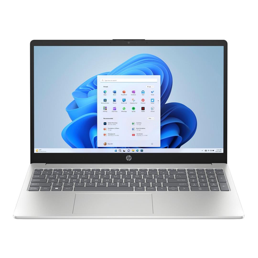 HP 15-fd2013ni 15.6-inch FHD AI Laptop - Intel Core Ultra 5 225U 512GB SSD 16GB RAM Win 11 Home Natural Silver