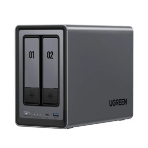 UGreen NASync DXP2800 2 Bay NAS with Seagate Ironwolf NAS 16TB SATA Hard Drive V2 Bundle (2x 8TB) image 2