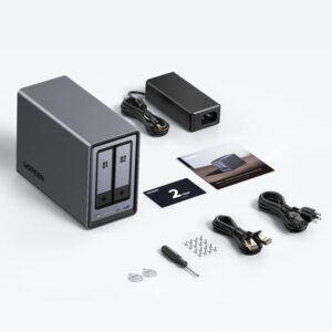 UGreen NASync DXP2800 2 Bay NAS with Seagate Ironwolf NAS 16TB SATA Hard Drive V2 Bundle (2x 8TB) image 5