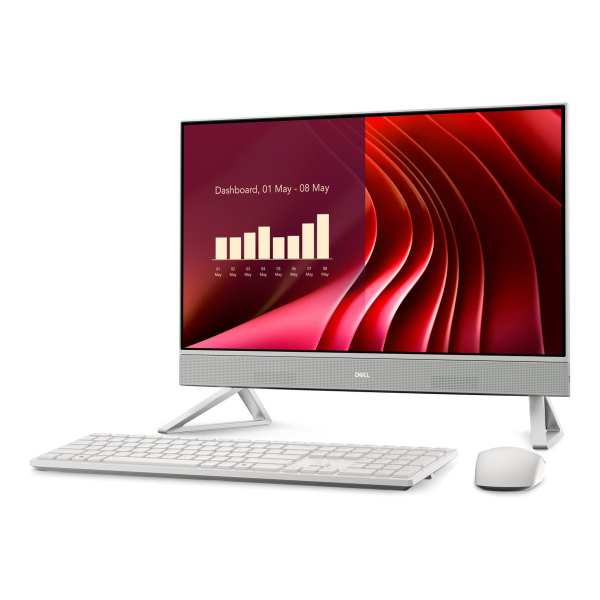Dell 24 EC24250 23.8-inch FHD All-in-One PC - Intel Core i5-1334U 512GB SSD 16GB RAM Win 11 Pro image 2