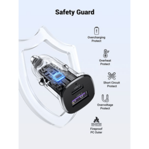 UGREEN Car Charger Fast Charging 30W 2Ports image 2