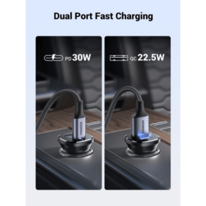 UGREEN Car Charger Fast Charging 30W 2Ports image 6