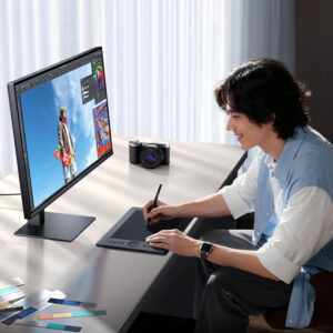 Xiaomi A27Qi 27-inch 2560 x 1440p QHD 16:9 120Hz 6ms LED IPS Office Monitor ELA6568EU image 6