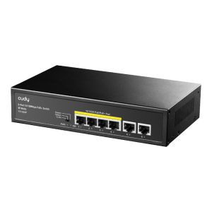 Cudy 6-Port Ethernet Unmanaged Switch - 4 Ports POE image 2