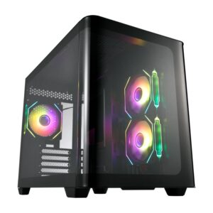 FSP S380 M-ATX ARGB Gaming Chassis and VITA GM 750W Power Supply Bundle image 2