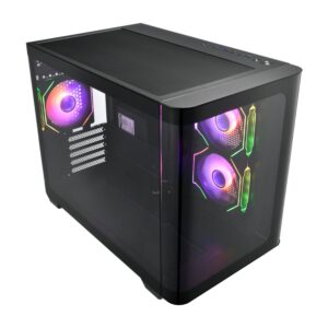 FSP S380 M-ATX ARGB Gaming Chassis and VITA GM 750W Power Supply Bundle image 4