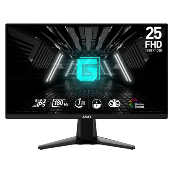 MSI G255F 24.5-inch 1920 x 1080p FHD 16:9 180Hz 1ms IPS LCD Monitor