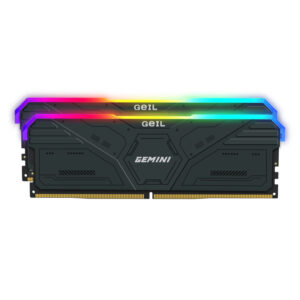 GeIL Gemini RGB 32GB DDR5 6000MHz Desktop Gaming Memory Kit (2 x 16GB) – Grey image 1