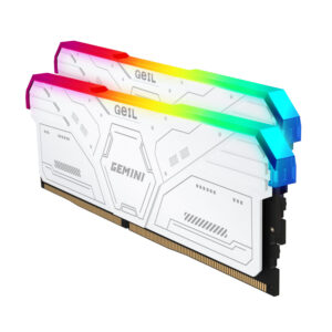 GeIL Gemini RGB 32GB DDR5 6000MHz Desktop Gaming Memory Kit (2 x 16GB) – White image 4