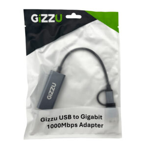 Gizzu High Speed Type-C/A to Gigabit Adapter Poly image 5