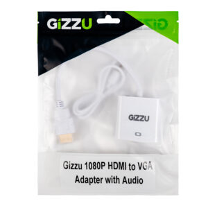 Gizzu 1080P HDMI to VGA Adapter with Audio image 4