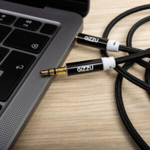 Gizzu 3.5mm AUX Cable 2m - Black image 3