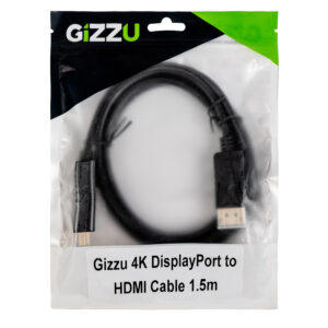 Gizzu 4K60Hz DisplayPort to HDMI Cable 1.5m image 4