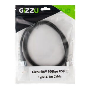 GIZZU 60W 10Gbps USB to Type-C 2m Cable image 4